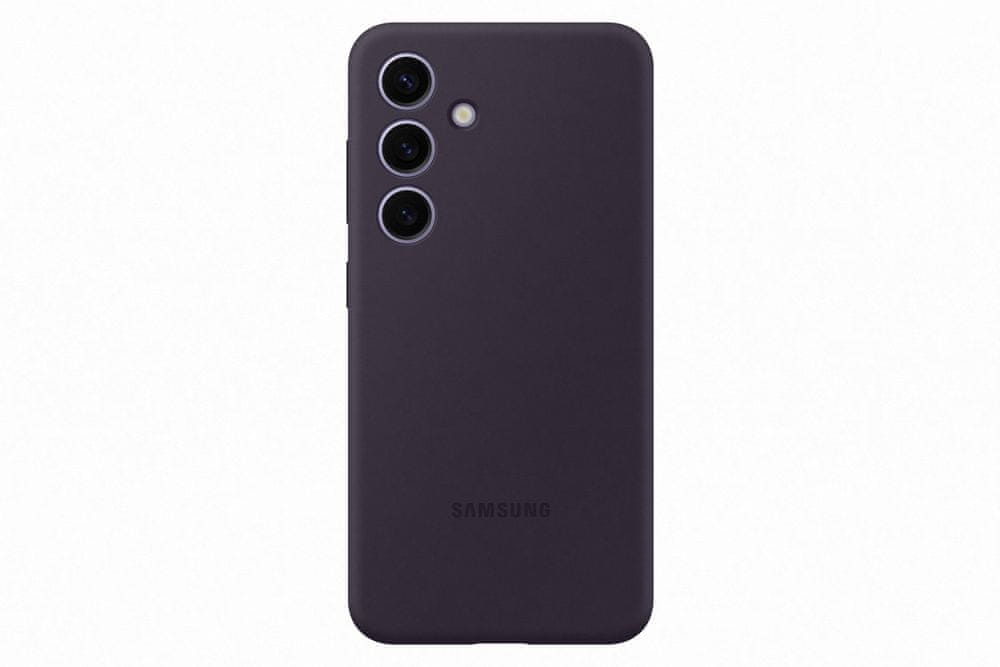 SAMSUNG Silikónový zadný kryt pre Samsung Galaxy S24 EF-PS921TEEGWW, tmavo fialový